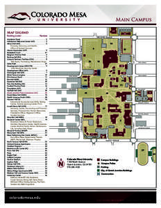 Main Campus 28 Map Legend  36