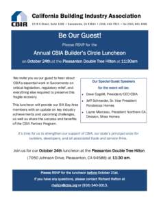 CBIA Luncheon Landing Page - Bay Area.pub