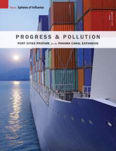News | Spheres of Influence  PROGRESS & POLLUTION PORT CITIES PREPARE  for the