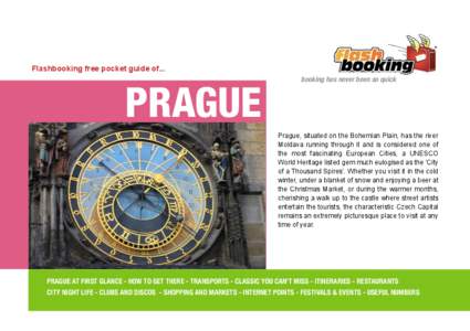 Flashbooking free pocket guide of...  PRAGUE