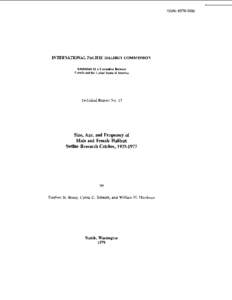 ISSN: [removed]INTERNATIONAL PACIFIC HALIBUT COMMISSION Established by a Convention Between Canada and the United States of America