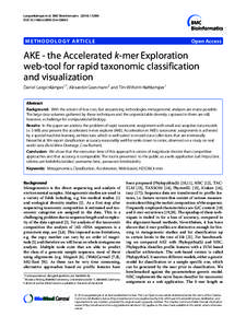 Langenkämper et al. BMC Bioinformatics:384 DOIs12859METHODOLOGY ARTICLE  Open Access