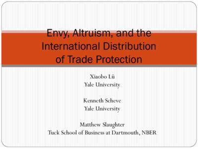 Protecting the Poor: Skill Bias in the International Distribution  of Trade Protection