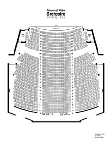 Princess of Wales  Orchestra seating map STAGE