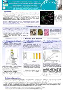 A temperature dependent disease : impact of  Vibrio harveyi on the abalone Haliotis tuberculata Agnè ès Travers1,2*, O. Basuyaux2, M. Garnier3, J.L. Agn