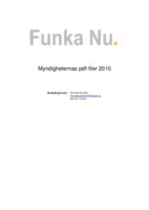 Myndigheternas pdf-filer[removed]Kontaktperson: Susanna Laurin [removed[removed]