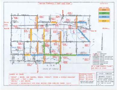 ,-GALIEN TOWNSHIP 4 YEAR ROAD PLAN  I