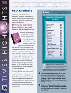 Trends in International Mathematics and Science Study / International Association for the Evaluation of Educational Achievement / Grade / Denmark / Programme for International Student Assessment / Progress in International Reading Literacy Study / Education / Educational research / Evaluation