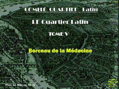 241  COMITÉ QUARTIER Latin 241  LE Quartier Latin