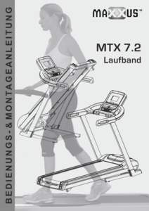 B E D I E N U N G S - & M O N TA G E A N L E I T U N G  MTX 7.2 Laufband  Index