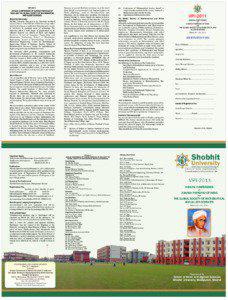 Education in India / Shobhit University / Meerut / Bundelkhand Institute of Engineering & Technology / Anoop Swarup / Harcourt Butler Technological Institute / Education in Uttar Pradesh / Uttar Pradesh Technical University / States and territories of India