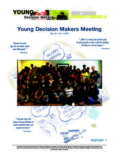 I| Young Decision Makers Meeting (Nov[removed]Dec. 2, 2007) 