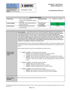 Strategy #5 – Infrastructure Lifecycle Management 5.1.5 – LBR – Data Center Infrastructure Management (DCIM)