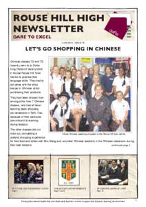 ROUSE HILL HIGH NEWSLETTER DARE TO EXCEL JUNE[removed]ISSUE 18