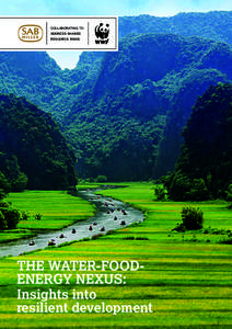 Collaborating to address shared resource risks the water-foodenergy nexus: Insights into