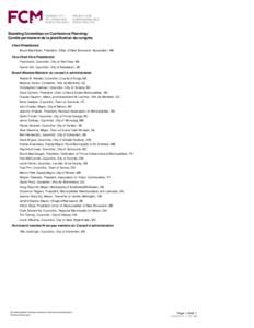 Drummondville City Council / Quebec municipal elections /  2005 /  results in Centre-du-Québec / Quebec municipal elections / Lachine /  Quebec / Quebec