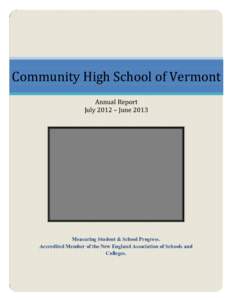 Community High School of Vermont