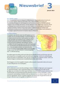 Nieuwsbrief  3 januariHet PRISMA project