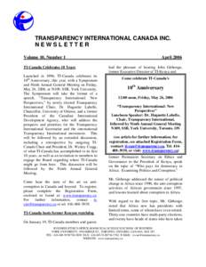 Microsoft Word - TI Newsletter Vol. 10 No. 1.doc