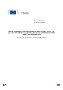 EUROPEAN COMMISSION Brussels, [removed]COM[removed]final