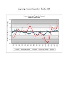 Long Range Forecast: September – October[removed]Western Pennsylvania Temperature Forecast September-October[removed]