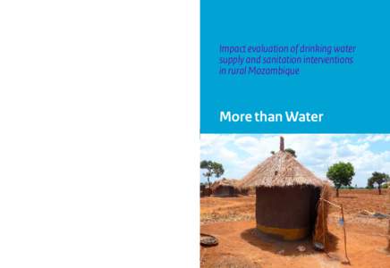 Report | no[removed]Impact evaluation of drinking water supply and sanitation interventions in rural Mozambique Since 2006, the UNICEF–Netherlands Partnership