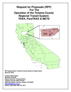 Geography of California / Paratransit / Interstate 5 in California / Tehama / Tehama County /  California / Corning / Tehama /  California