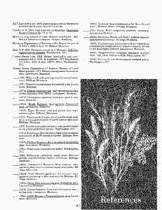 ABT Associates, Inc[removed]Regional analysis of the prairie potholes study area. Denver, Colorado. Combo, J. X[removed]Coal reserves of Montana. GeoloPical Survev Circular No. 53, p. 12. Montana Department of Fish, Wildli