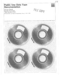 24-Hour Recall, Specific Food Item rape Number 5704 \lational  Health and Nutrition