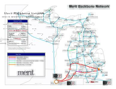 Merit Backbone Network  KEWEENAW Calumet