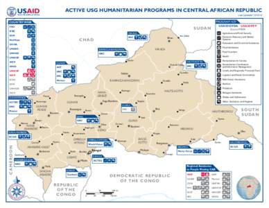 [removed]Active USG Humanitarian Programs in Central African Republic