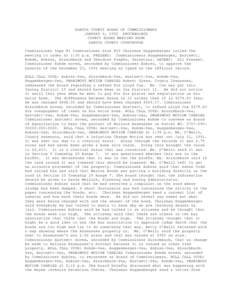 DAKOTA COUNTY BOARD OF COMMISSIONERS JANUARY 6, 1992 PROCEEDINGS COUNTY BOARD MEETING ROOM DAKOTA COUNTY COURTHOUSE Commissioner Tape #1 Commissioner Disk #10 Chairman Huggenberger called the meeting to order at 1:30 p.m