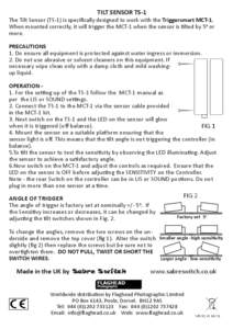 Engineering / Tilt sensor / Mercury switch / Technology