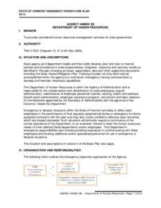 Disaster preparedness / Humanitarian aid / Occupational safety and health / United States Department of Homeland Security / Emergency / Department of Public Safety / United States Environmental Protection Agency / Oklahoma Emergency Management Act / Maryland Emergency Management Agency / Public safety / Emergency management / Management