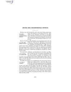 United States Capitol Preservation Commission / United States Congress Joint Committee on the Library / United States Congress / Congressional Budget Office / Office of the Law Revision Counsel / United States House of Representatives / United States House Committee on House Administration / Government / Title 2 of the United States Code / House Office Building Commission