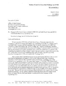 Sections 12 and 13 of Securities Exchange Act of[removed]WILMERHALE Kenneth A. Hoxsie +[removed]t) +[removed]f)