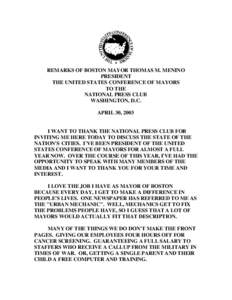 Mitt Romney / Presidency of Barack Obama / American studies / Political positions of Mike Huckabee / Homelessness in the United States / United States Conference of Mayors / Michael Bloomberg / United States