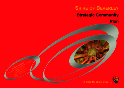 Shire of Beverley - Strategic Community Plan - Full