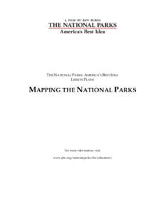Microsoft Word - Mapping the National Parks final.doc