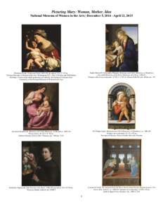 Filippo Lippi / Madonna / Vittore Carpaccio / Cosimo Tura / Art history / Duccio / Masolino da Panicale / Visual arts / Christian art / Carmelites