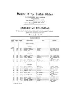 &ruatr nf t~r luitt~ -i tuttn NINET I ETH CONGRESS FIRST SESSION {Co~vened January r o, r967 AdJourned December 15, 1967 SECOND SESSION {Convened January 15, r 968