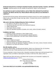 Early childhood education / Developmentally Appropriate Practice / Education reform / Science education / Preschool education / Teacher / Child Development Associate / Reggio Emilia approach / Individualized Education Program / Education / Education in the United States / Educational stages