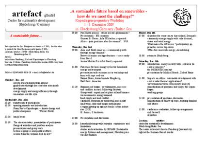 Low-carbon economy / Energy economics / Renewable energy policy / Environmental technology / Renewable energy / Technological change / Sustainable energy / Feed-in tariff / Biogas / Waste management / Sustainability / Environment