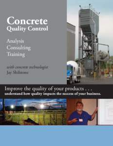 Architecture / Visual arts / Ready-mix concrete / Decorative concrete / American Concrete Institute / Concrete / Building materials / Construction