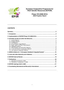 Microsoft Word - ecpgr annual report 2009 finaldoc