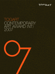 TOGART CONTEMPORARY ART AWARD (NT[removed]  Rob Brown
