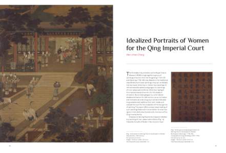 Orientations | Volume 45 Number 4 | MAY[removed]Idealized Portraits of Women for the Qing Imperial Court Wen-chien Cheng