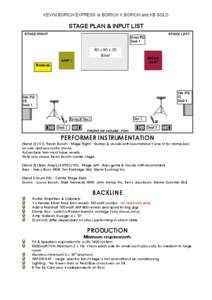 KB - Stage Plan, Input List & Backline (MYOB Form G)