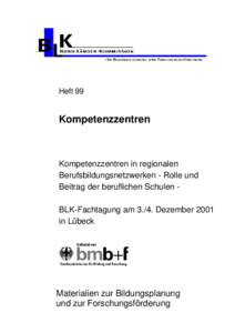 Heft 99: Kompetenzzentren