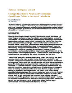 CLEANEDStrategic_Reactions_to_American_Preeminence_2003